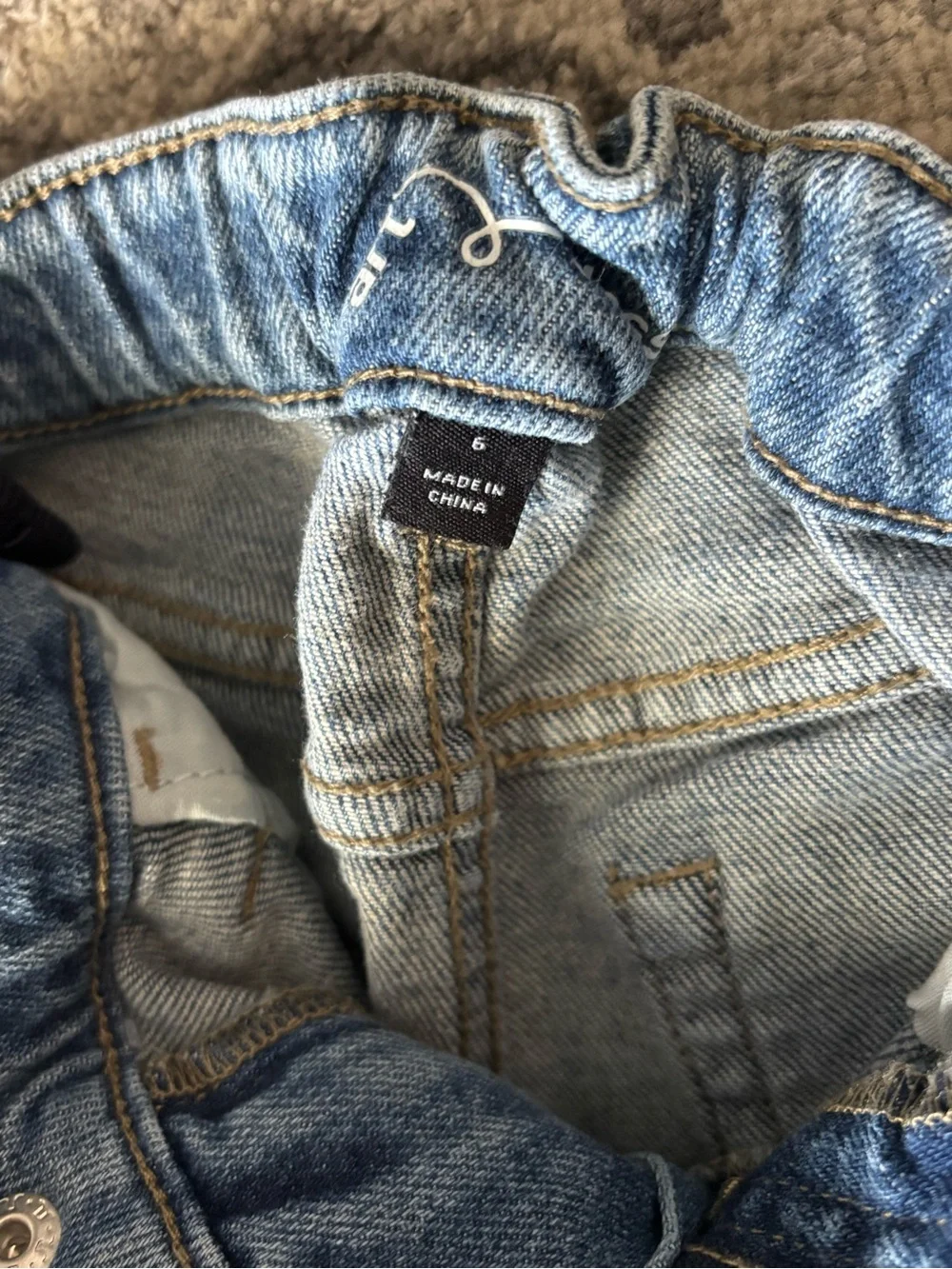 art class Distressed Light Blue Straight-Leg Jeans